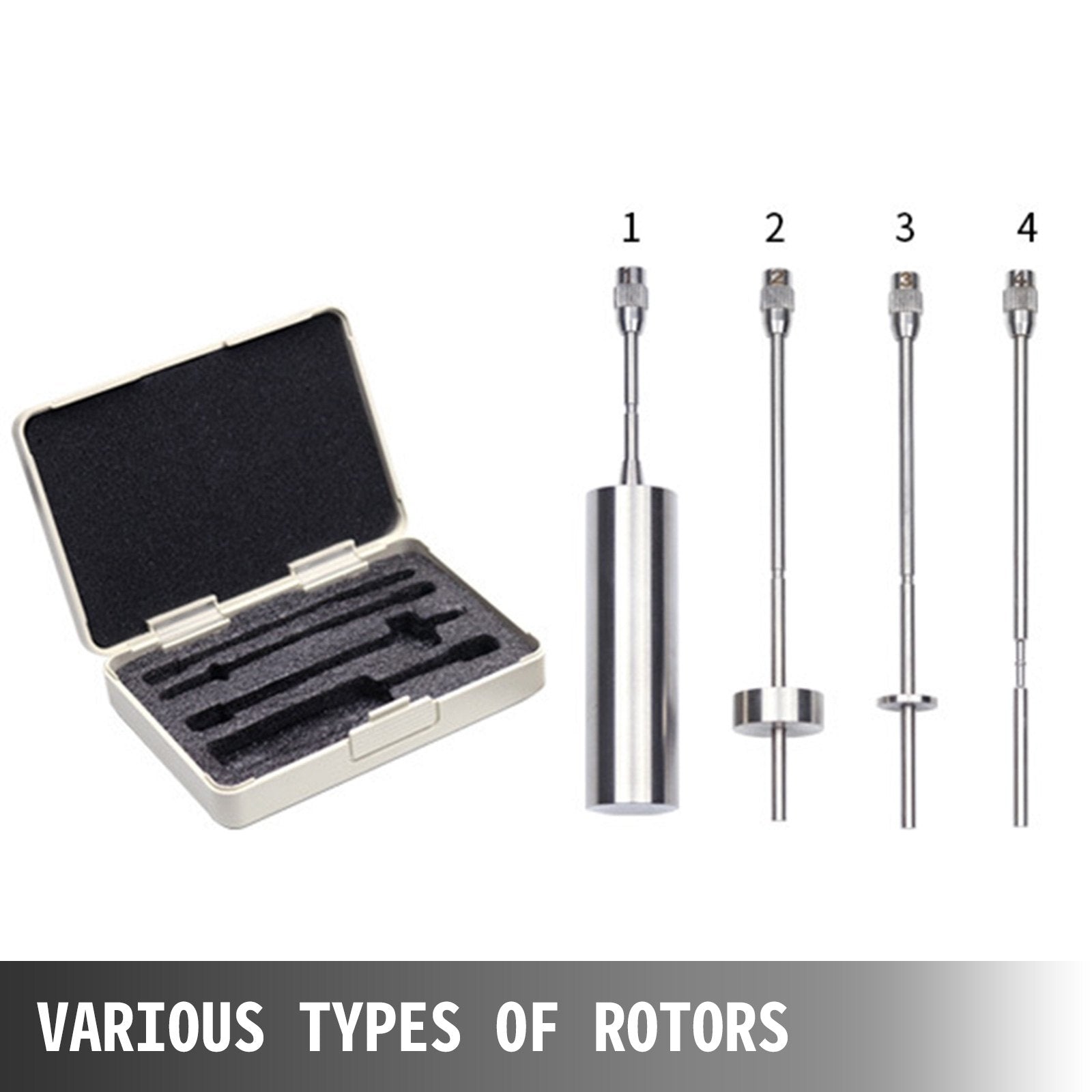 Skaitmeninis rotacinis viskozimetras VEVOR NDJ-9S, 1–100 000 mPa.s