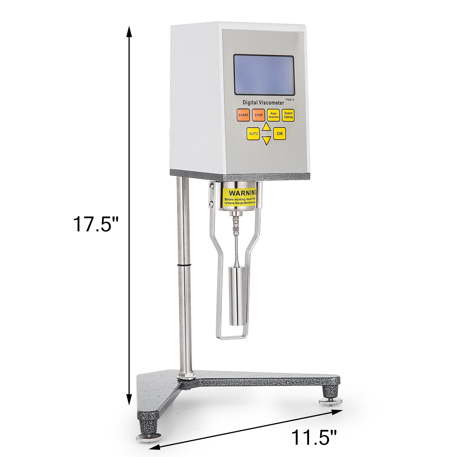 Skaitmeninis rotacinis viskozimetras VEVOR NDJ-9S, 1–100 000 mPa.s