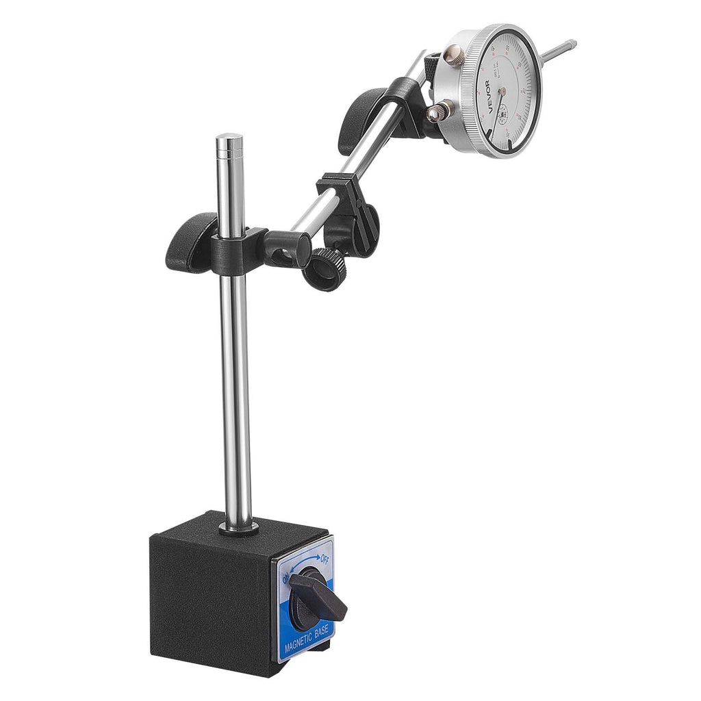 Indikatorinis laikrodis su magnetiniu stovu VEVOR IG520-189, 0,03 mm tikslumas