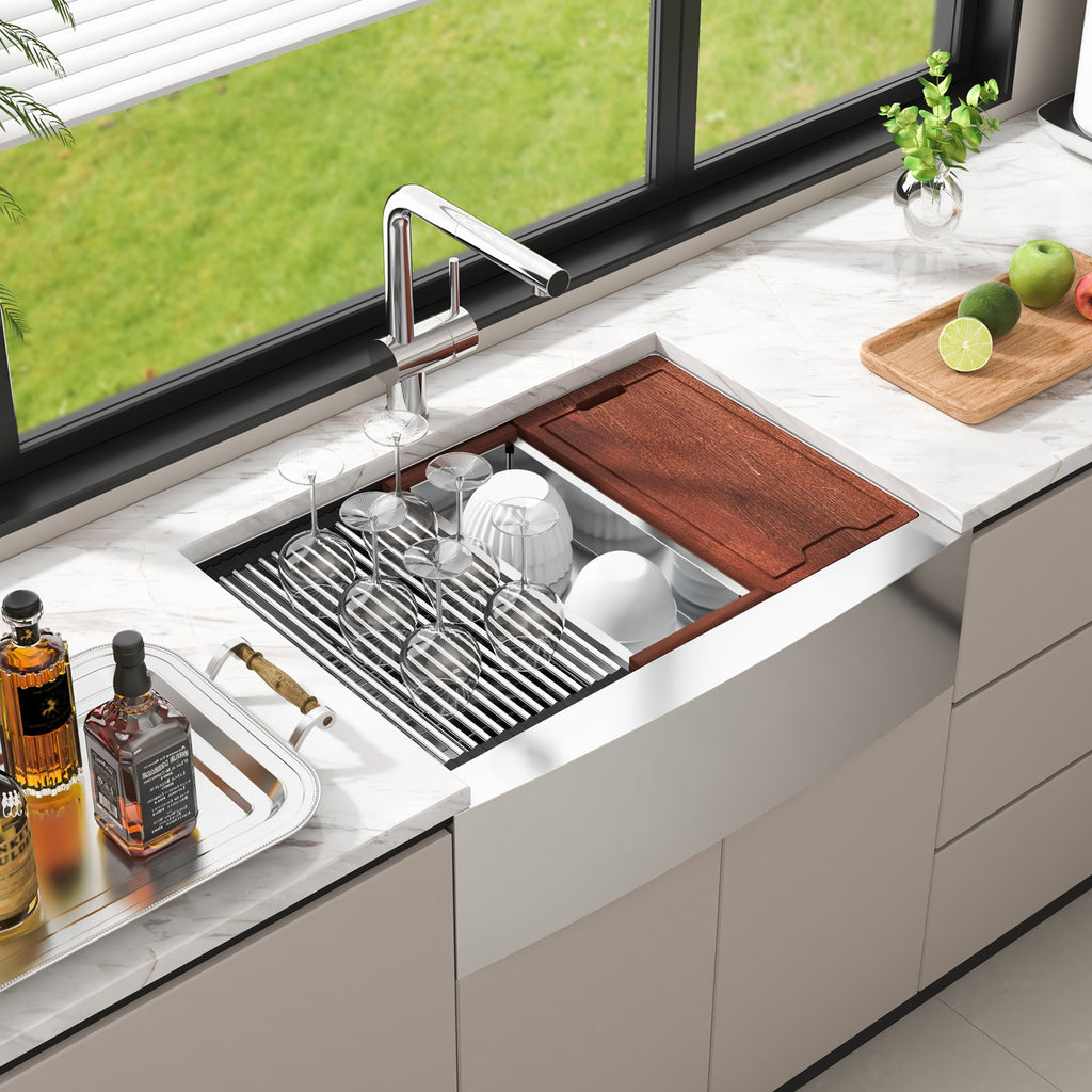 Virtuvinė plautuvė VEVOR TXHW302209RS1, 76 cm