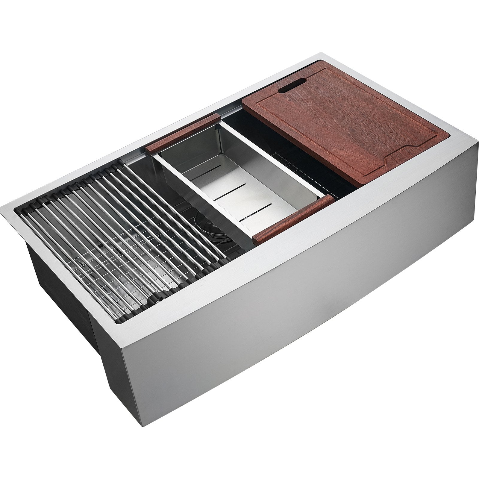 Virtuvinė plautuvė VEVOR TXHW332209RS1, 838 mm