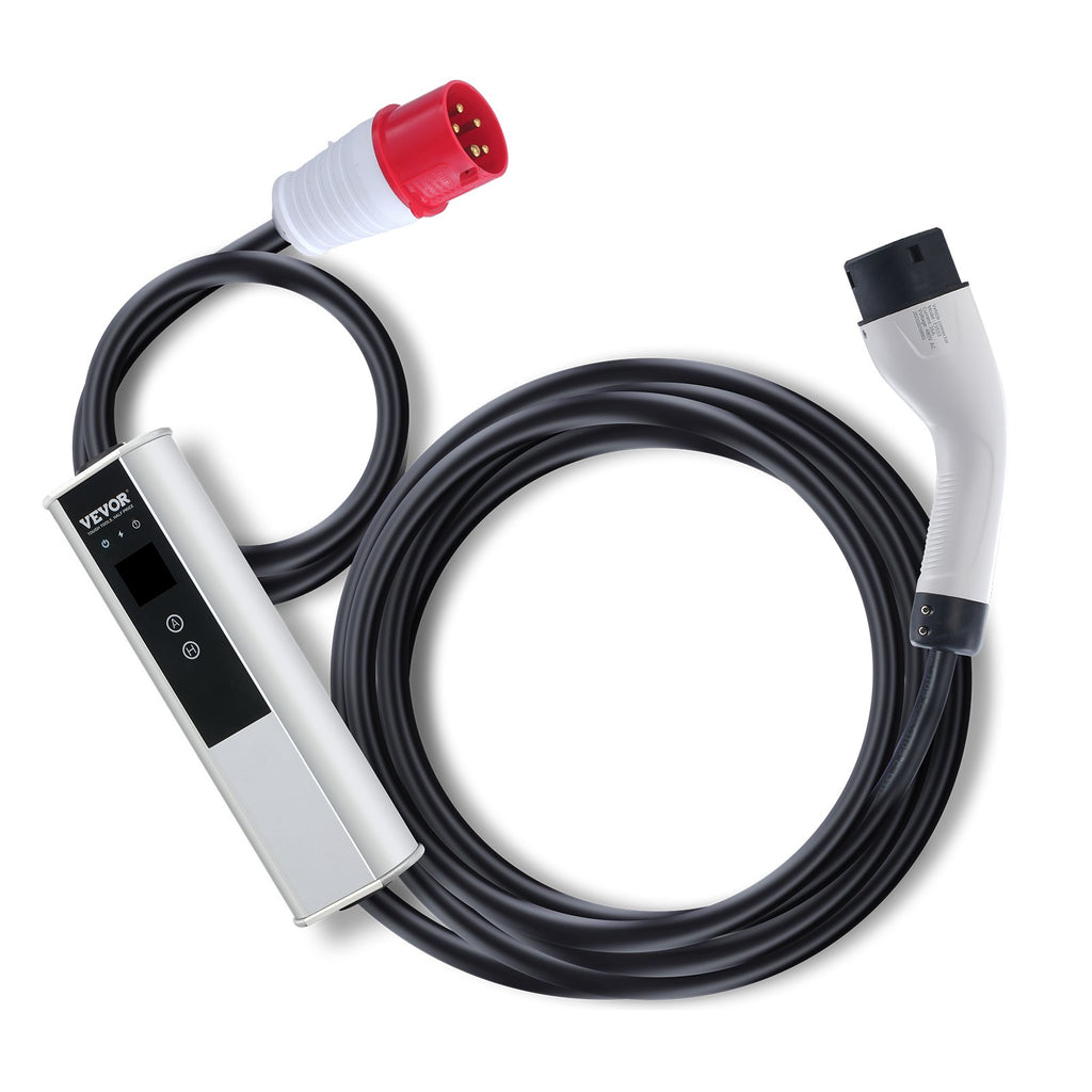 Nešiojamas elektromobilių įkroviklis VEVOR EV-B07-EU011B, 11 kW