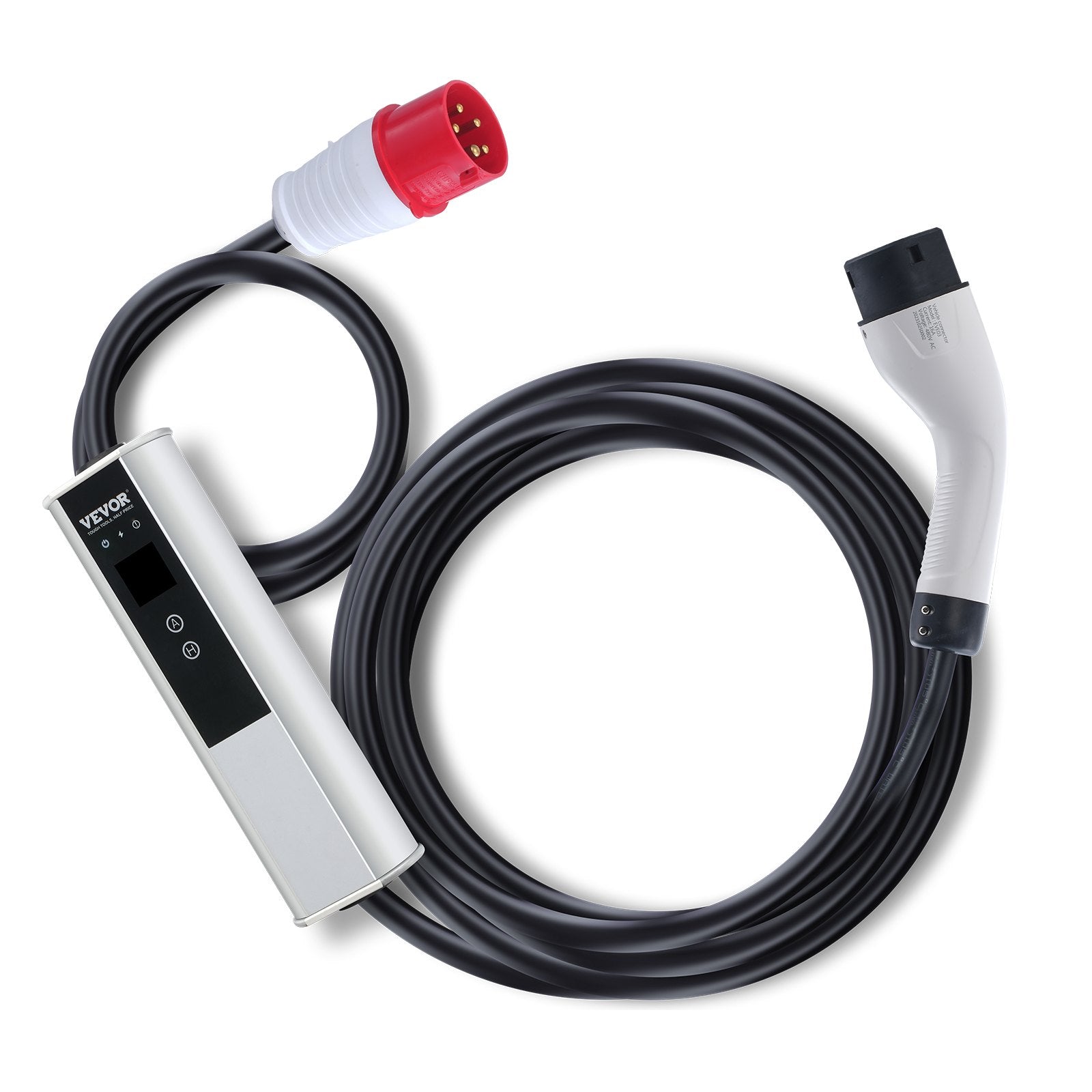 Nešiojamas elektromobilių įkroviklis VEVOR EV-B07-EU011B, 11 kW