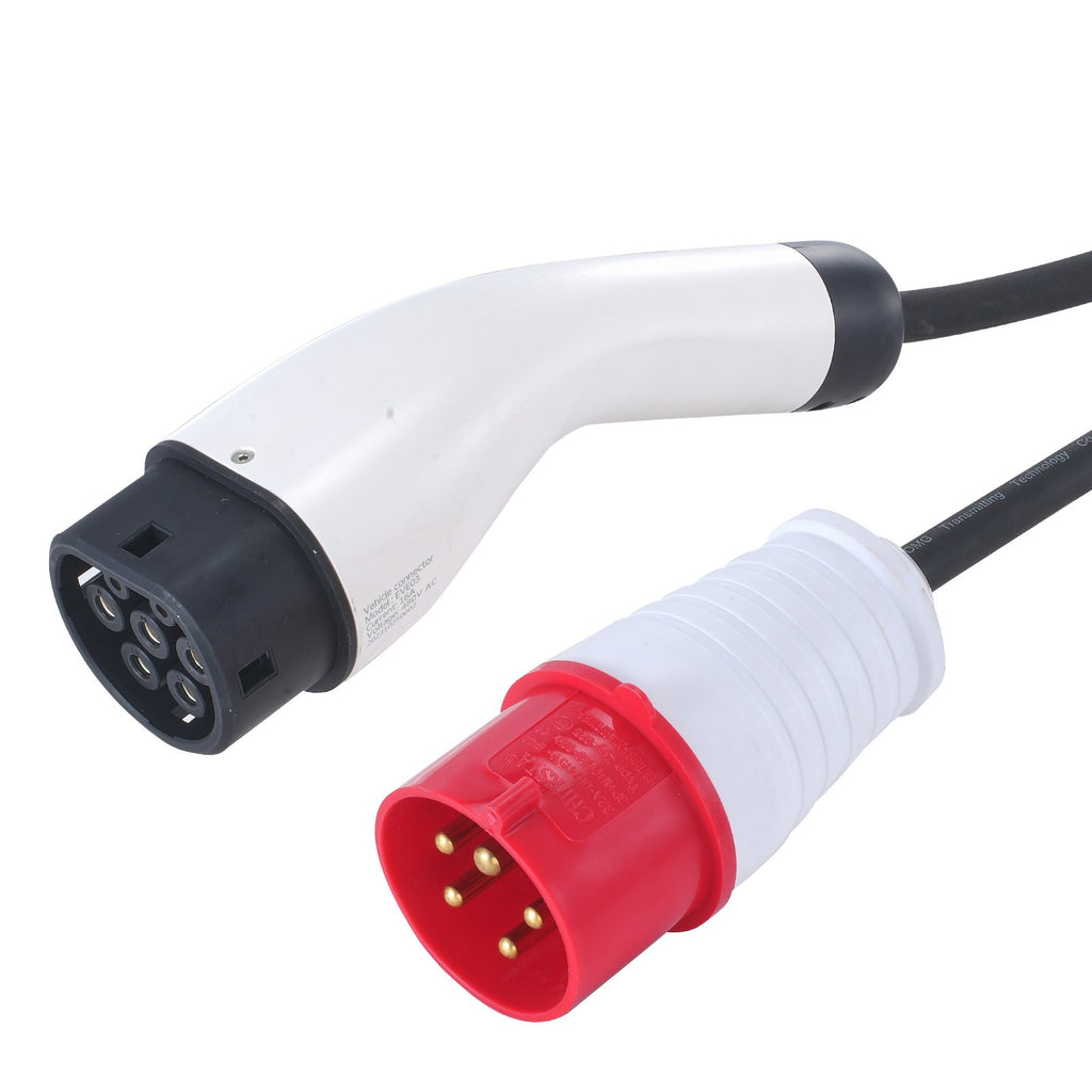 Nešiojamas elektromobilių įkroviklis VEVOR EV-B07-EU011B, 11 kW