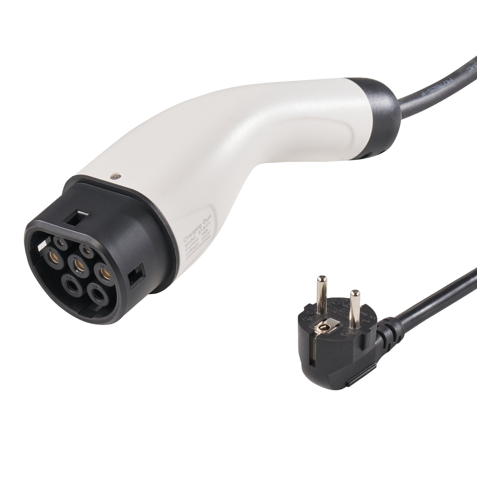 Nešiojamas elektromobilių įkroviklis VEVOR EV-B06-EU003B, 3.7 kW
