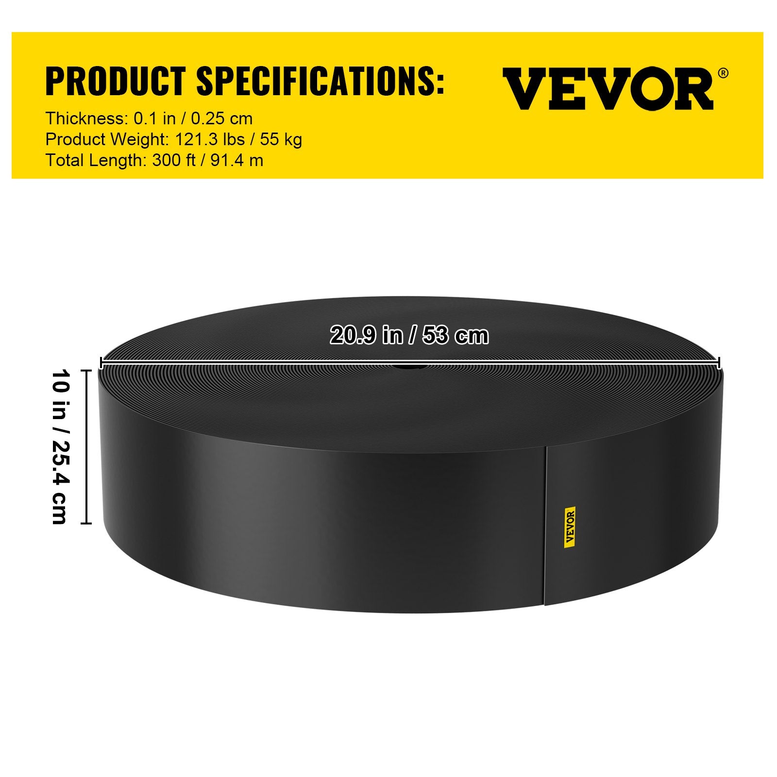 Vejos apvadas VEVOR SS-SGY-0006, 91,4 m ilgio