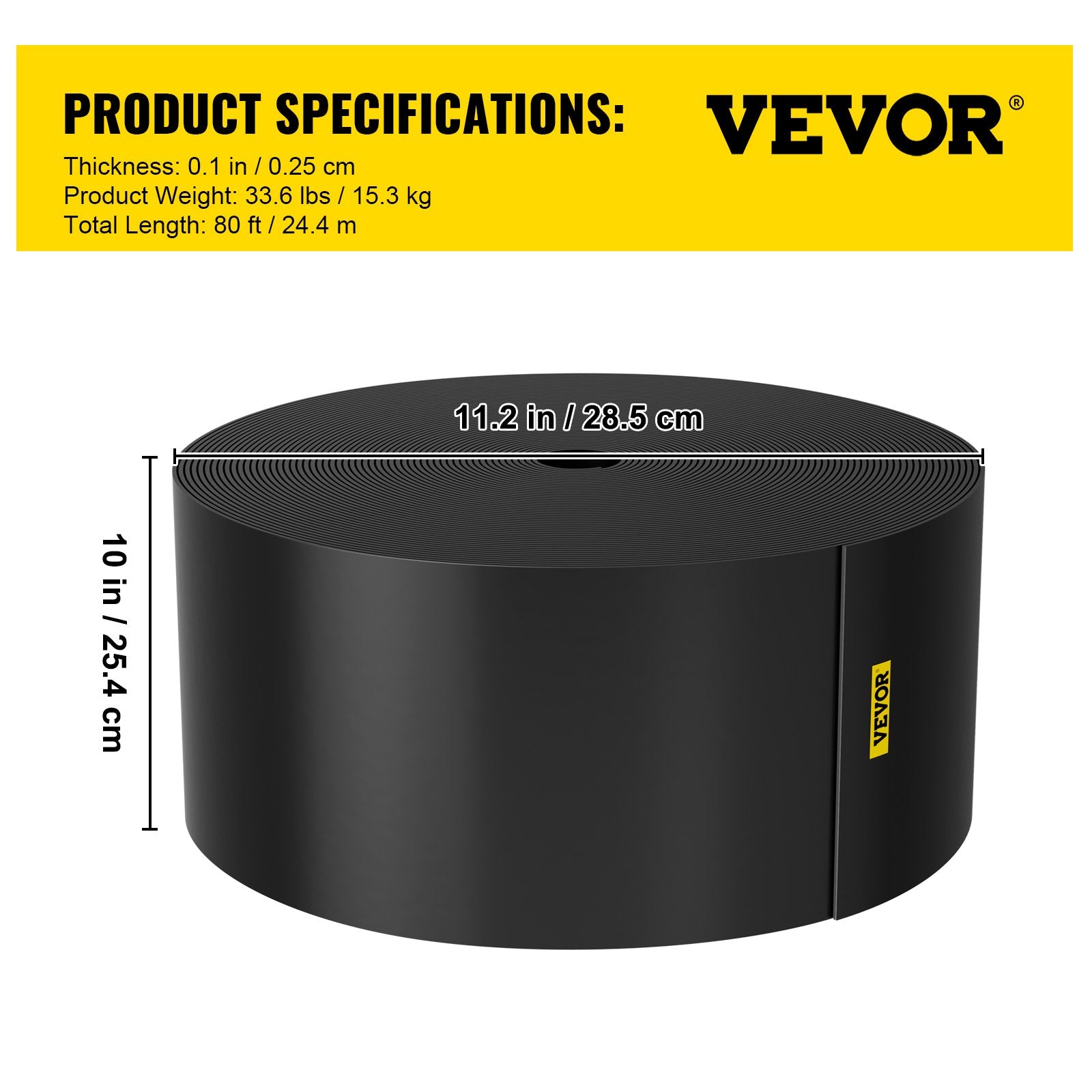 Vejos apvadas VEVOR SS-SGY-0001, 24,4 m ilgio