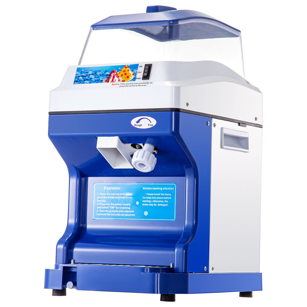 Elektrinis ledo smulkintuvas VEVOR Commercial Ice Shaver, 200 kg/val. našumas