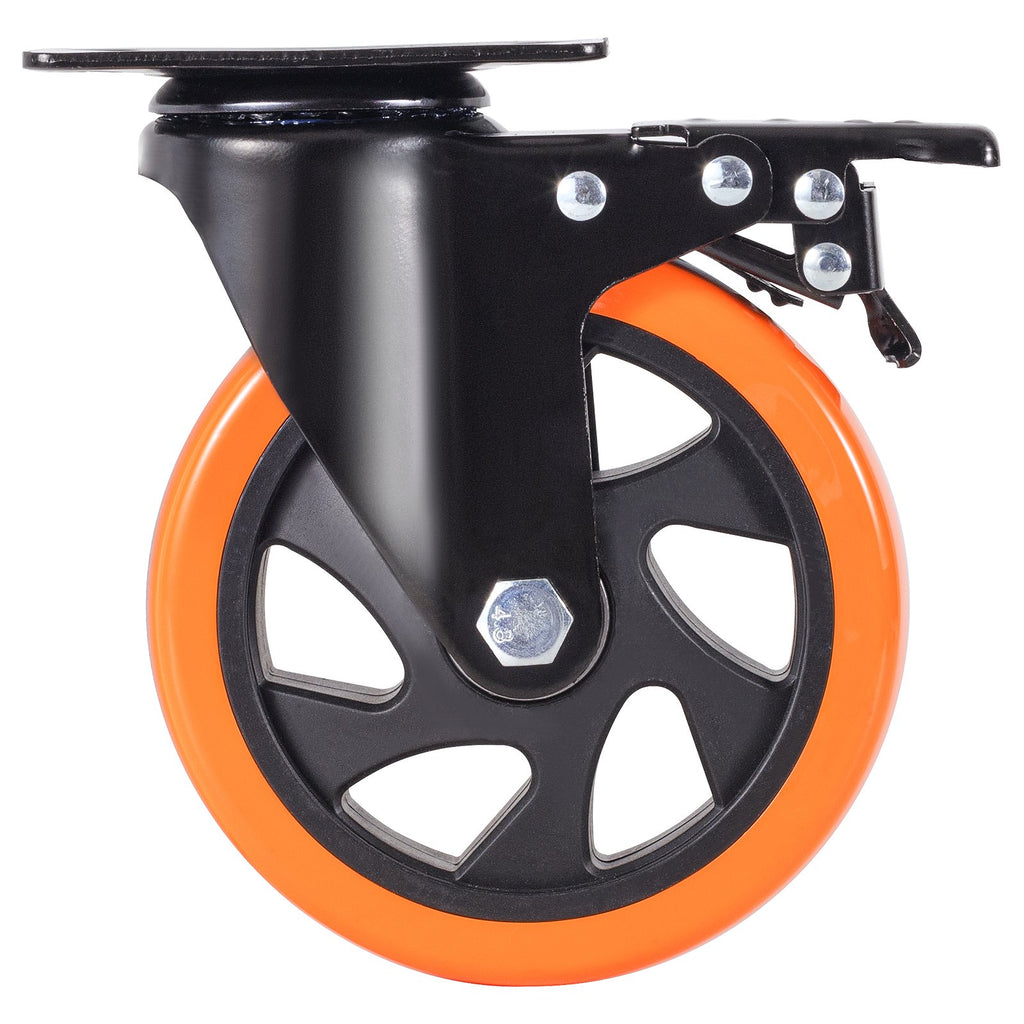 Transportavimo ratukai VEVOR CC-PBJL-5, 12,7 cm skersmens, 4 vnt. komplektas