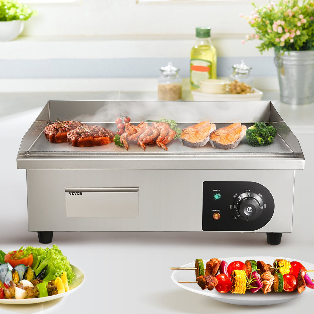 Elektrinė kepimo plokštuma VEVOR EG-818EU, 3000 W