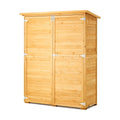 Lauko sandėliukas VEVOR HL-002, 140x60x172 cm