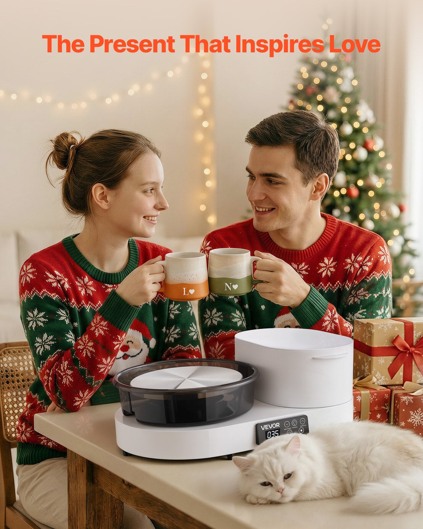 Elektrinis keramikos žiedas VEVOR JCTY-032, 450W