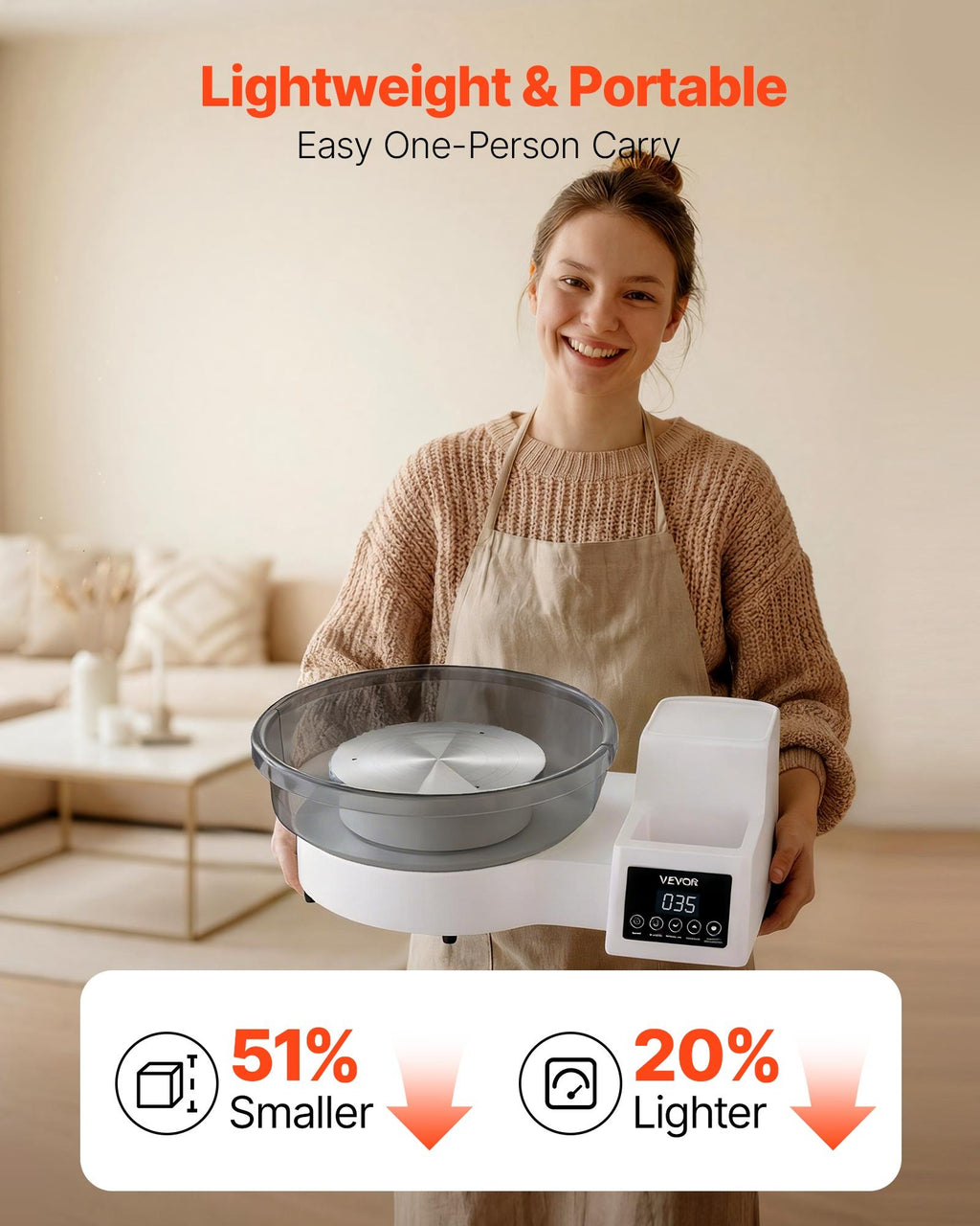 Elektrinis žiedimo ratas VEVOR LSXPJ-515, 450W