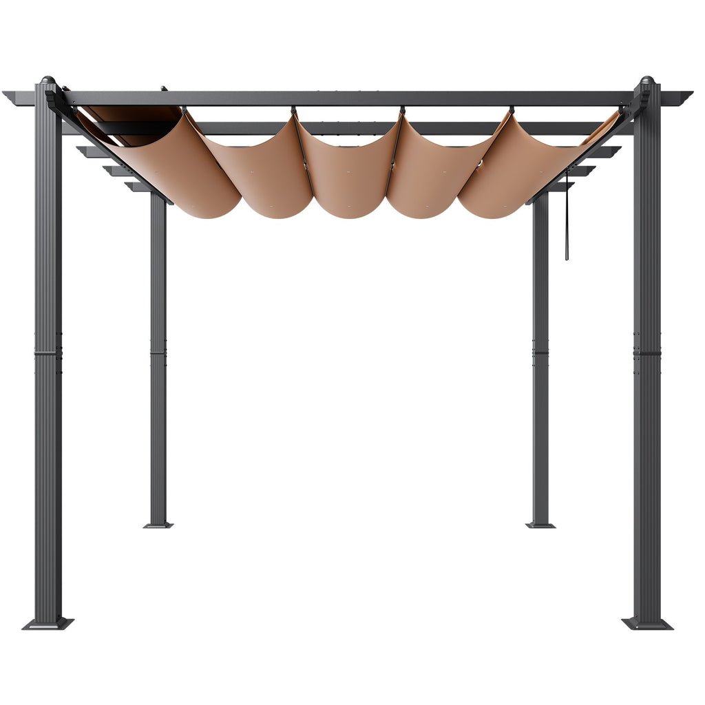Lauko pavėsinė (pergola) VEVOR JDG-098-33DGR, 3 x 3 m
