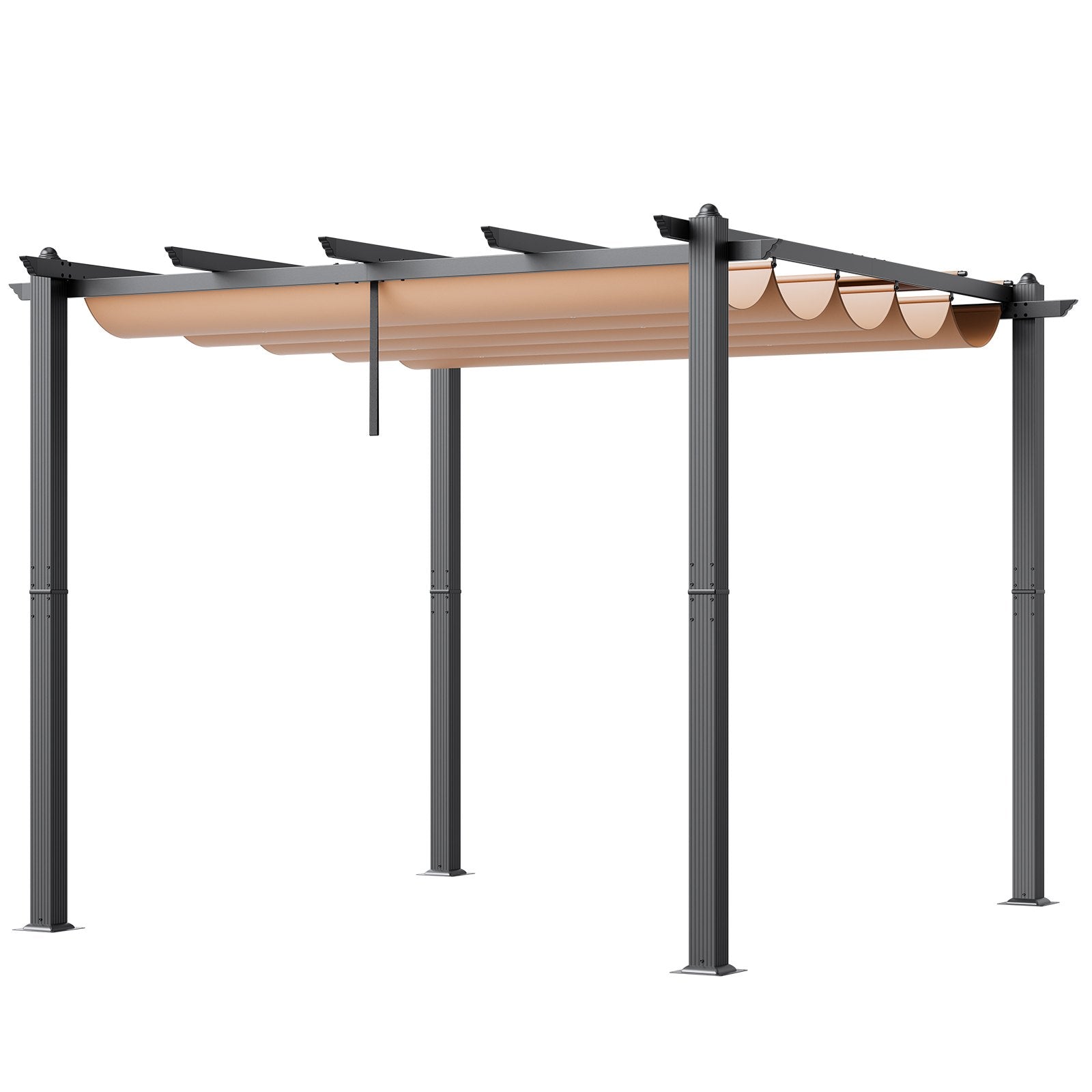 Lauko pavėsinė (pergola) VEVOR JDG-098-33DGR, 3 x 3 m