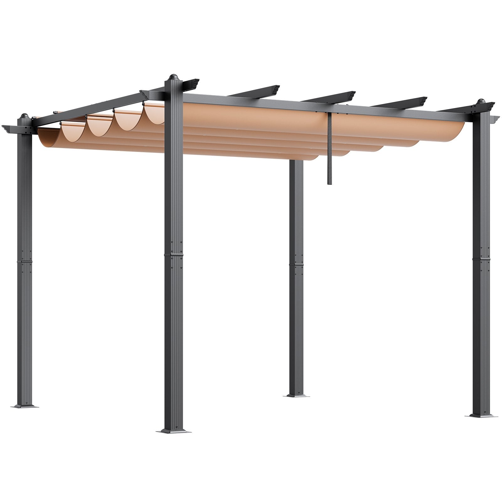 Lauko pavėsinė (pergola) VEVOR JDG-098-33DGR, 3 x 3 m