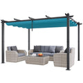 Lauko pavėsinė-pergola VEVOR JDG-098-34DBL, 3 x 4 m