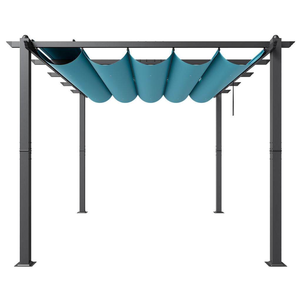 Lauko pavėsinė-pergola VEVOR JDG-098-34DBL, 3 x 4 m