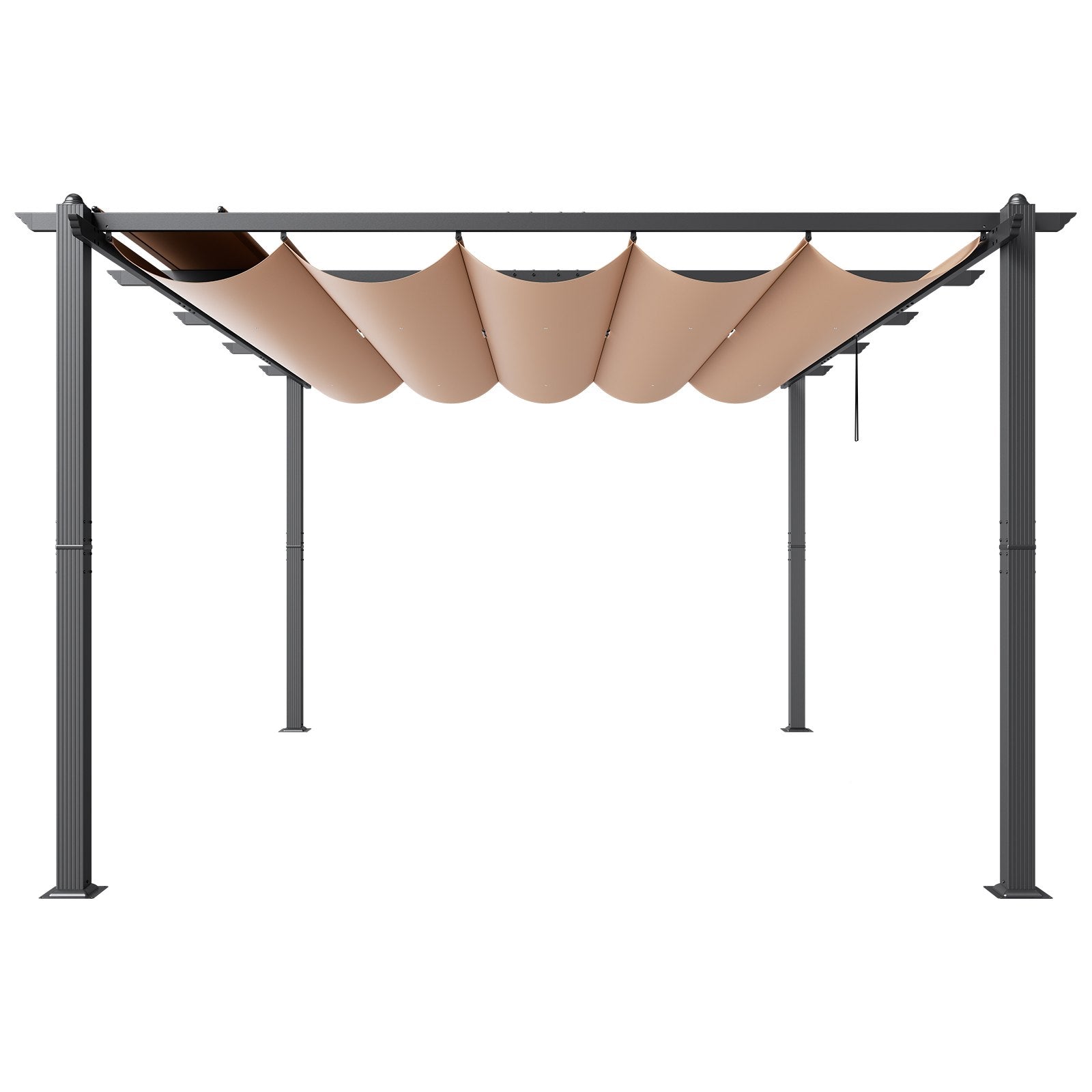 Lauko pavėsinė-pergola VEVOR JDG-098-48DBE, 3,6 x 4,86 m