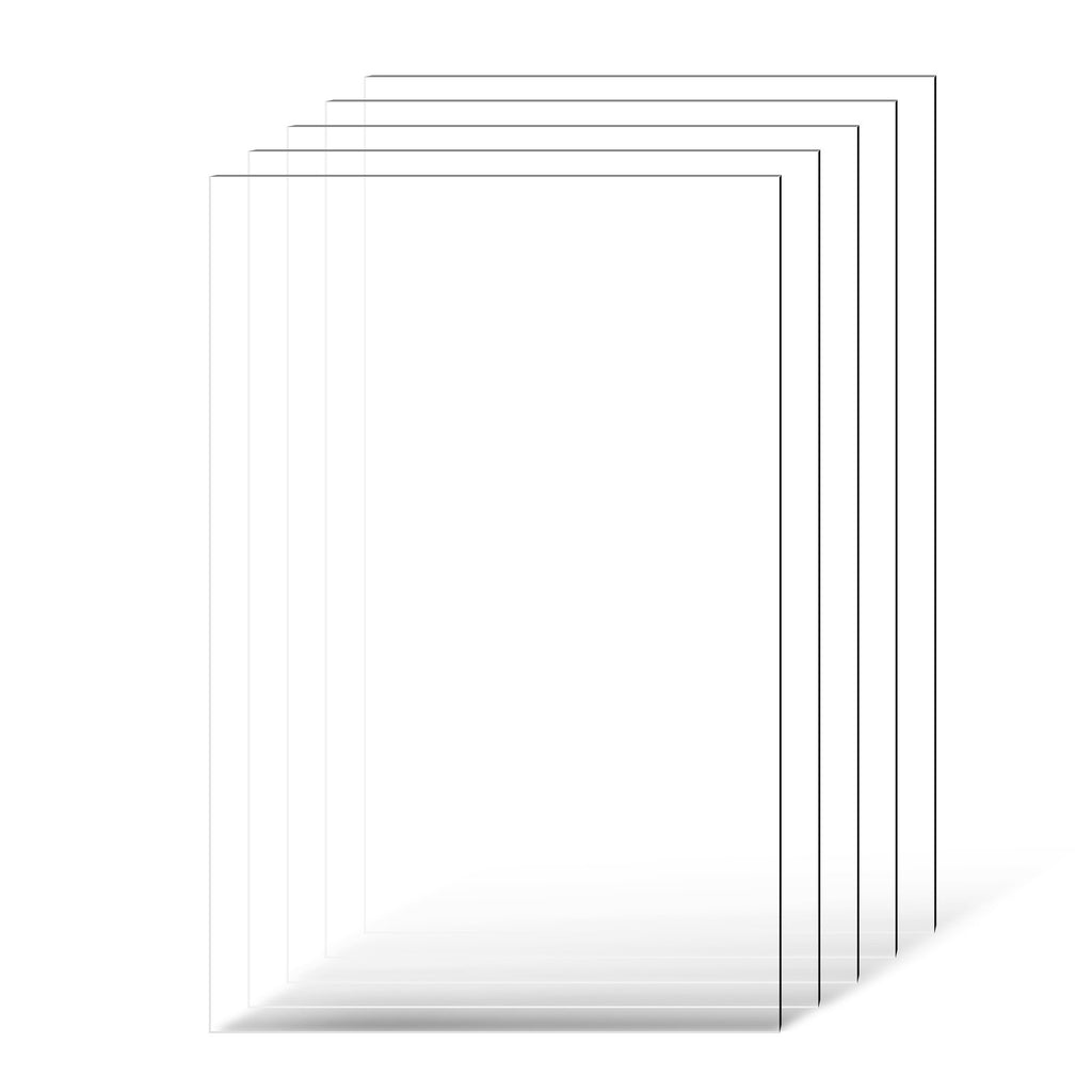 PET plastiko lakštai VEVOR LX-PET-24*36, 5 vnt., 610x914x1 mm