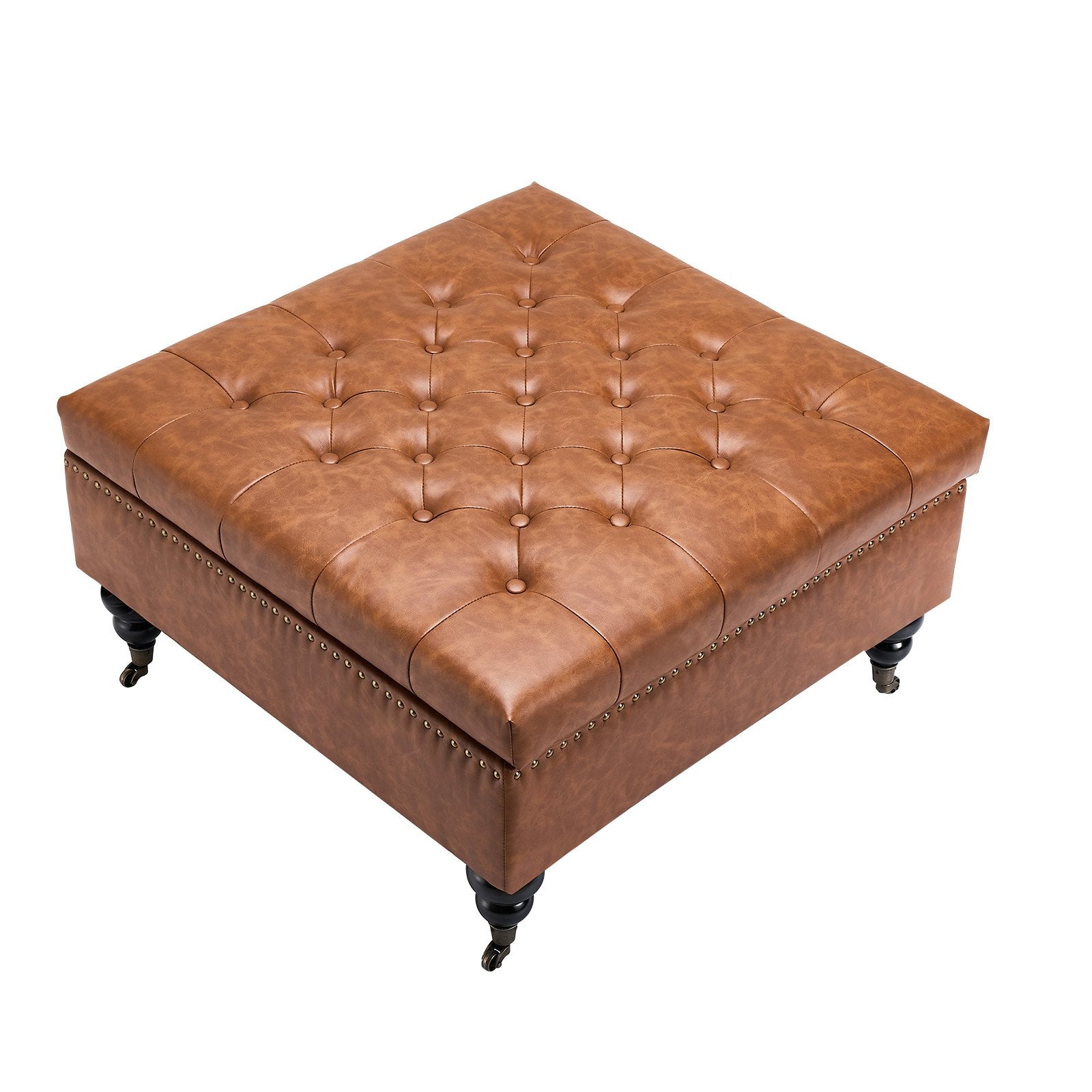 Minkštasuolis-pufas su dėže VEVOR CWD0098CA-KD, 80 cm