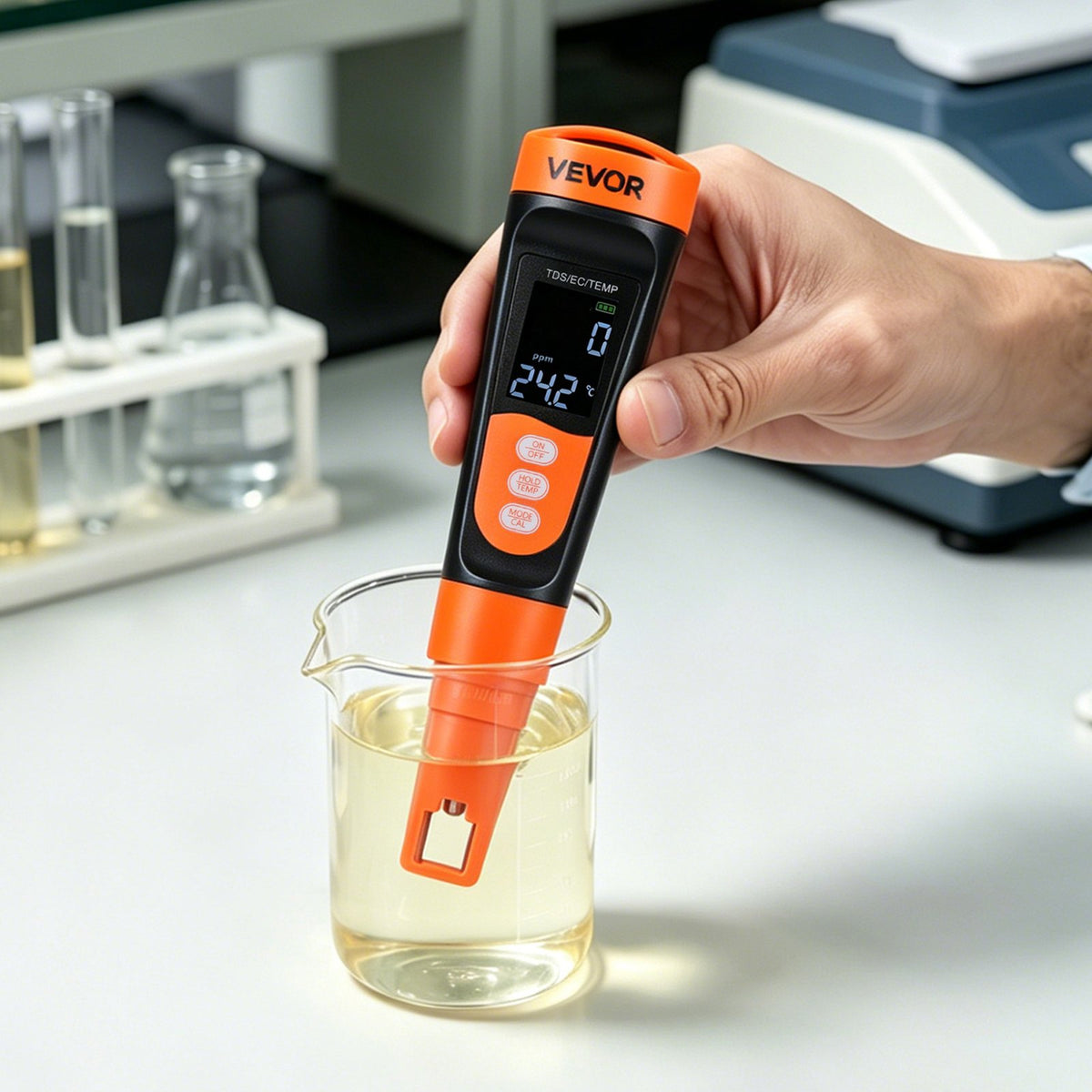 Vandens kokybės matuoklis VEVOR A6, 0–9990 ppm