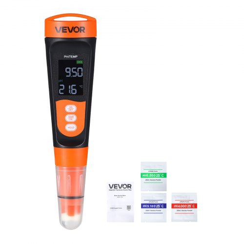 pH matuoklis VEVOR PH06, 0–14 pH diapazonas