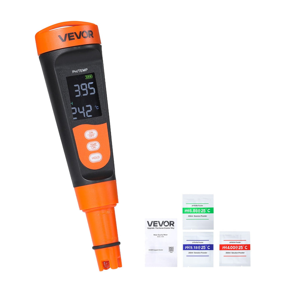 pH matuoklis VEVOR PH06, 0–14 pH diapazonas