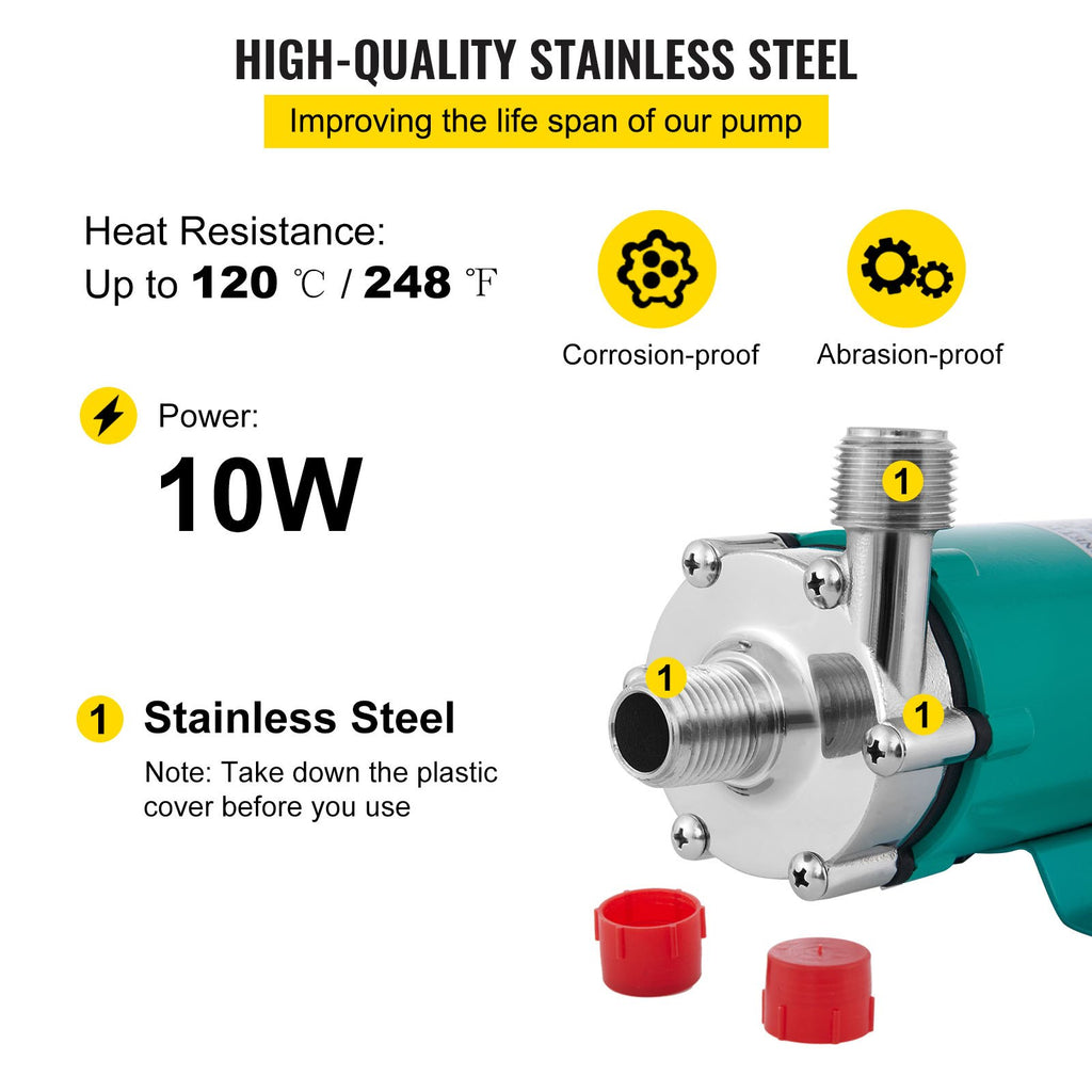 Magnetinis alaus siurblys VEVOR VV-BBP-10, 10 W