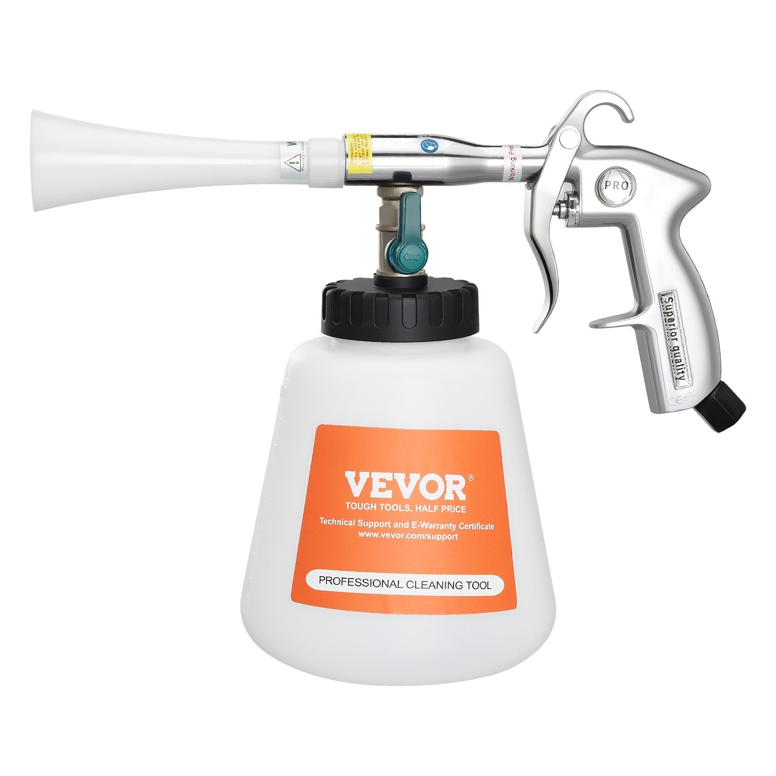 Pneumatinis automobilių valymo pistoletas VEVOR HCL-02, 6–9,2 bar