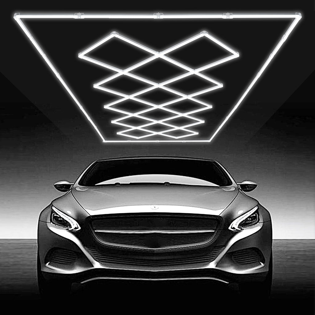 LED garažo apšvietimo sistema VEVOR ZT2017, 88000 lm