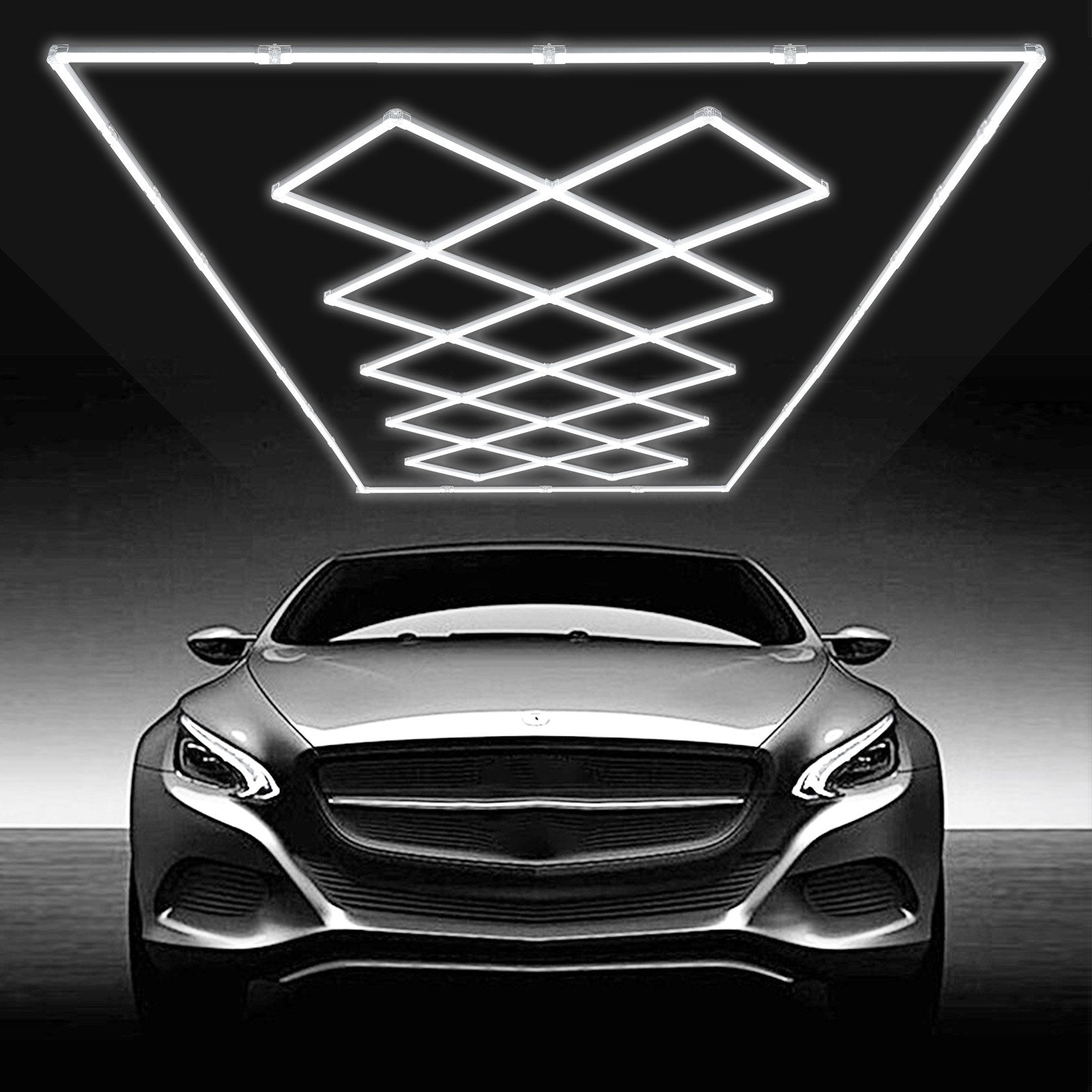 LED garažo apšvietimo sistema VEVOR ZT2017, 88000 lm