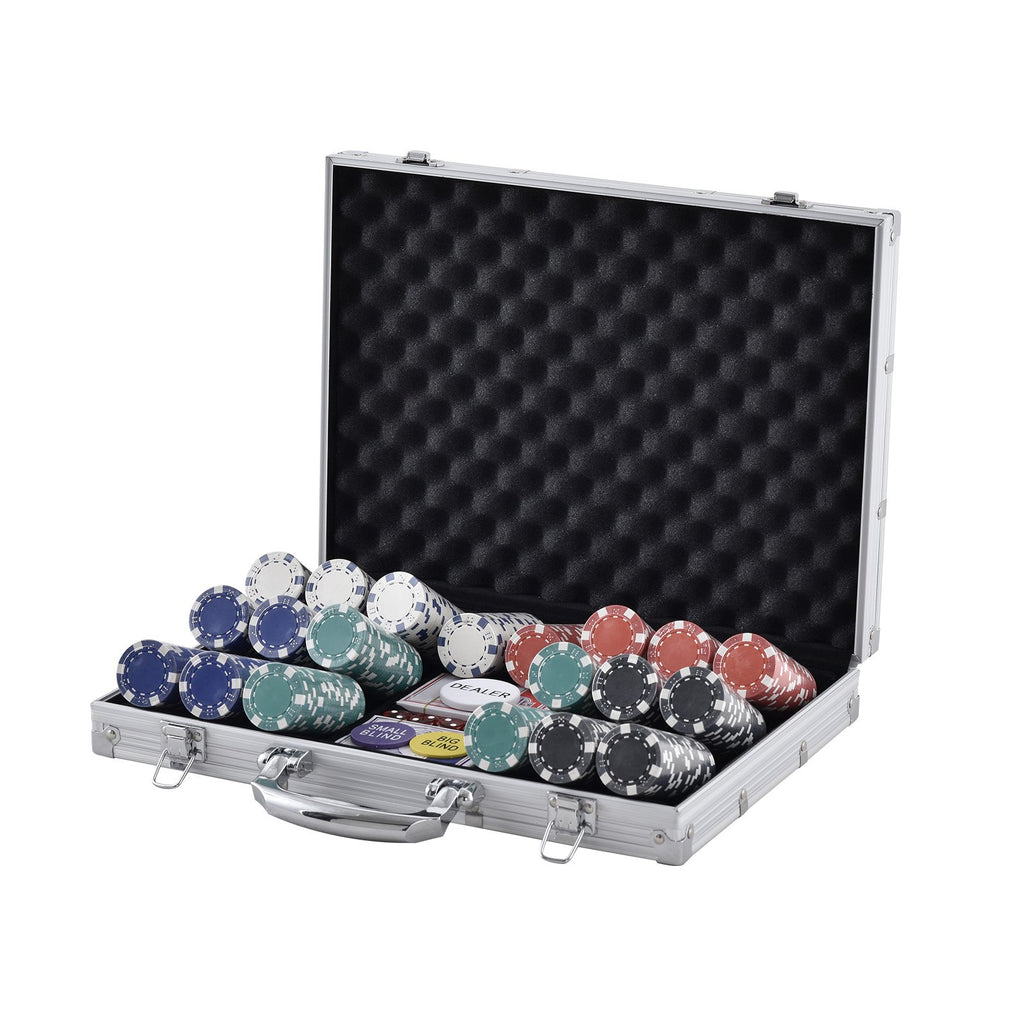 Pokerio žetonų rinkinys VEVOR YC-500-1, 500 vnt.