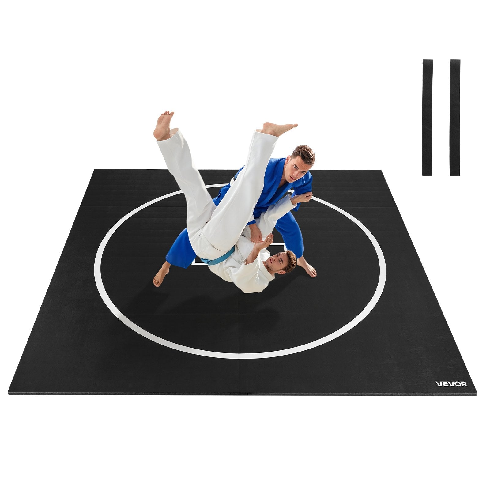 Imtynių kilimėlis VEVOR WR-10*10*1.25, 3x3 m
