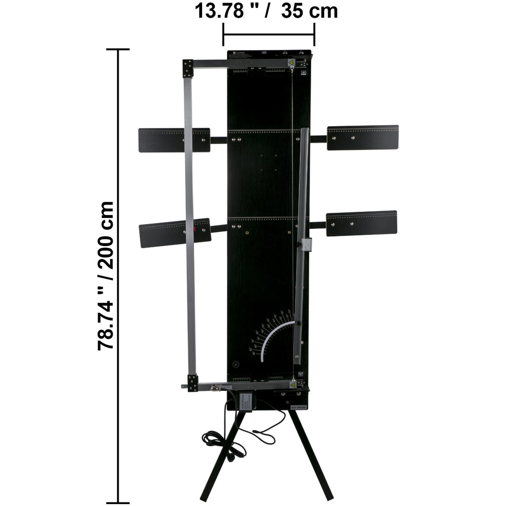 Putplasčio pjovimo staklės VEVOR, 122 cm pjovimo ilgis