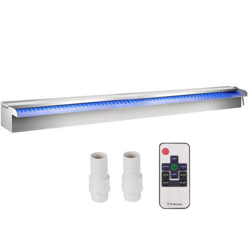 Baseino krioklys VEVOR PQSB-4009, 120 cm su LED apšvietimu