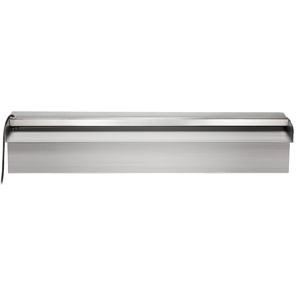 Baseino krioklys VEVOR 45 cm, nerūdijančio plieno su LED apšvietimu