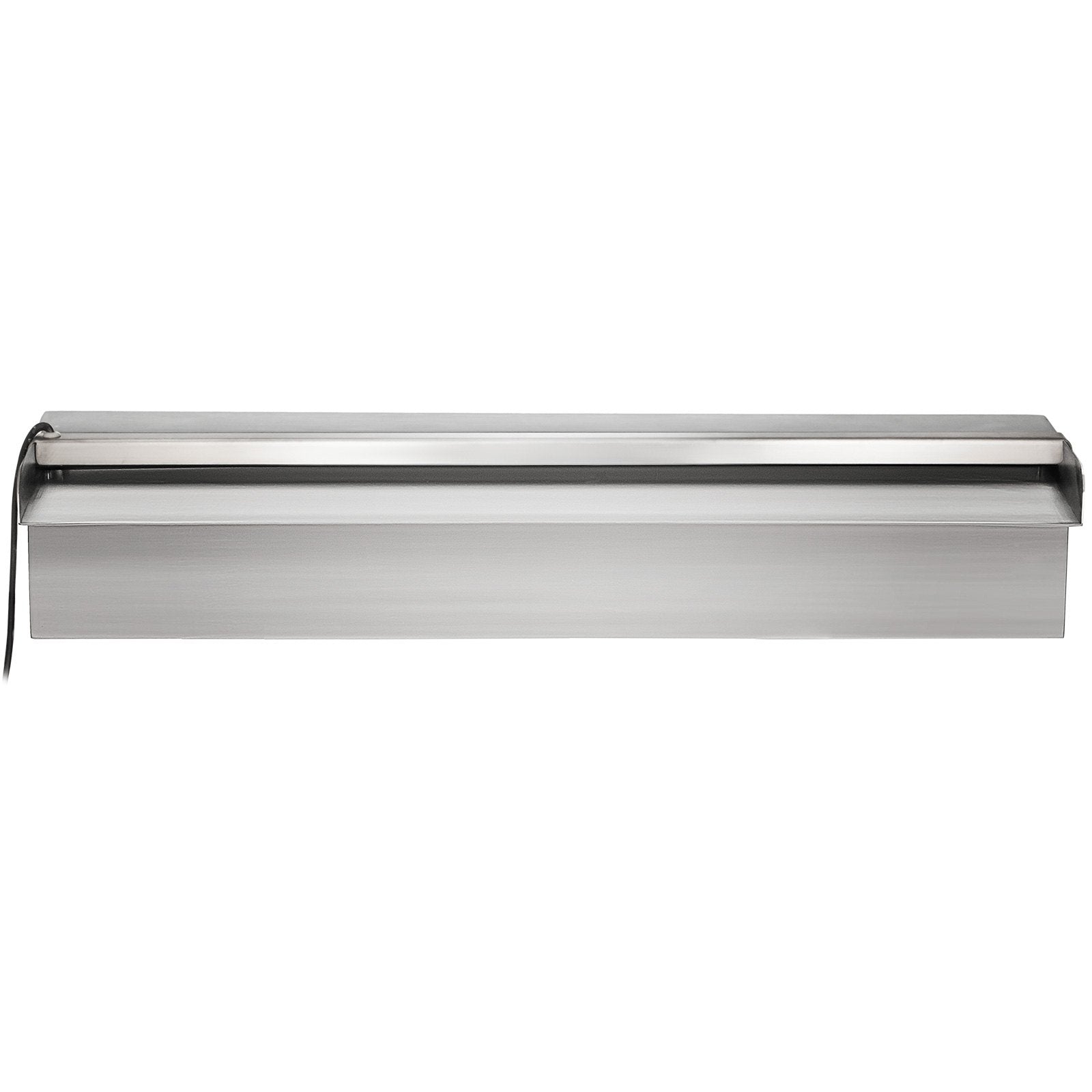 Baseino krioklys VEVOR 45 cm, nerūdijančio plieno su LED apšvietimu