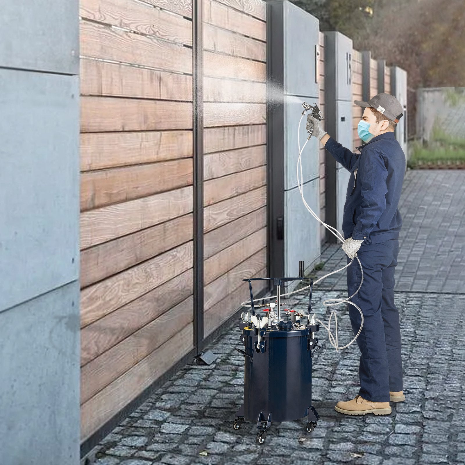 Dažų purškimo bakas VEVOR JY-SD30L, 30 l