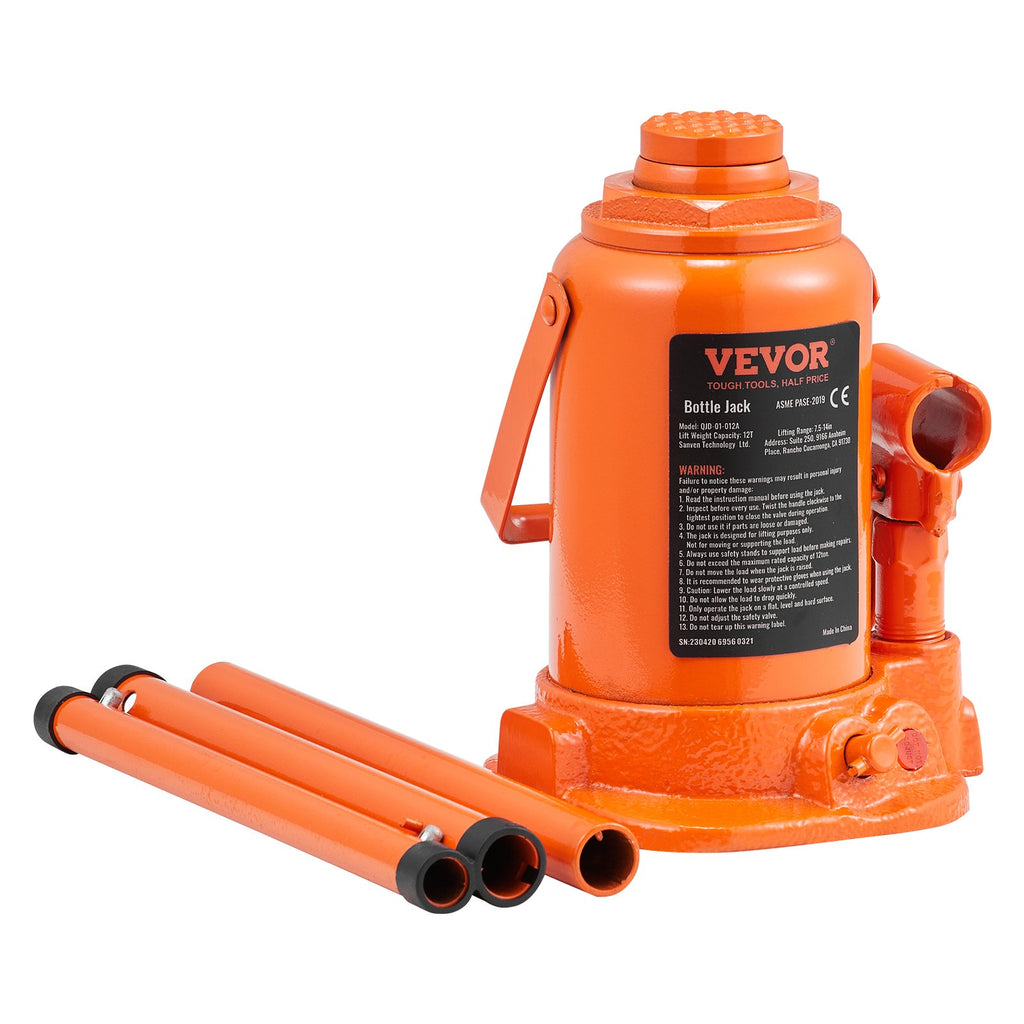Hidraulinis domkratas VEVOR QJD-01-012A, 12 t