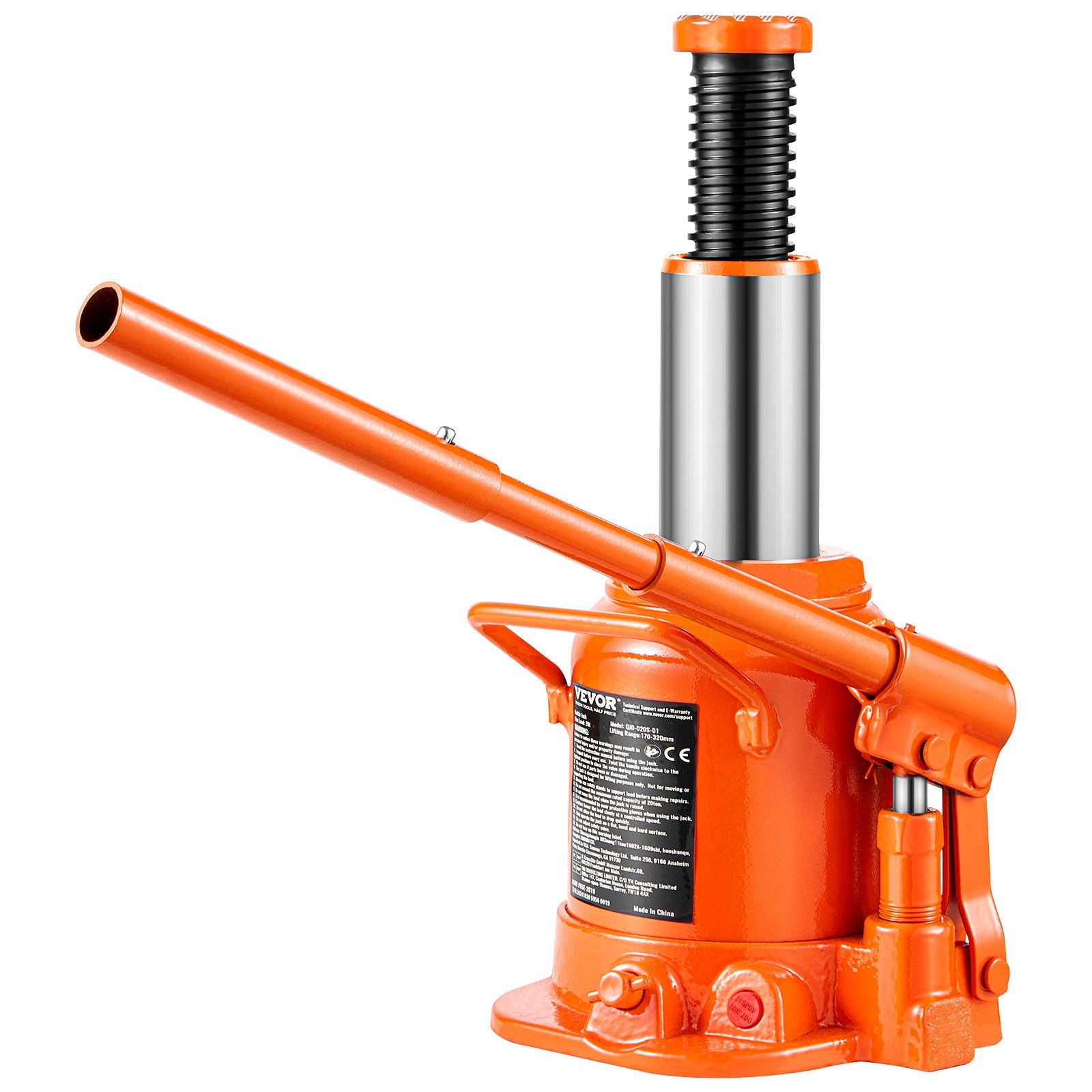 Hidraulinis domkratas VEVOR QJD-020S-01, 20 t