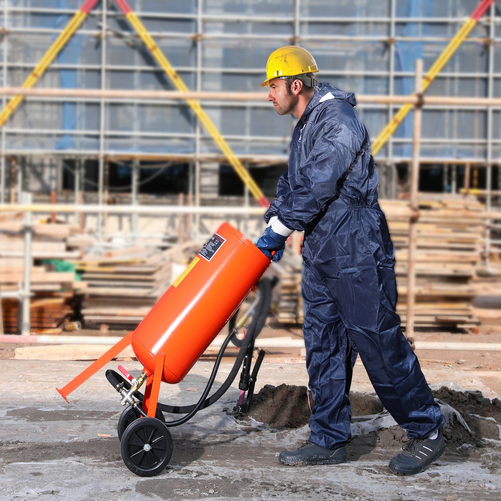 Smėliasrovė VEVOR FF-Q904, 37 l