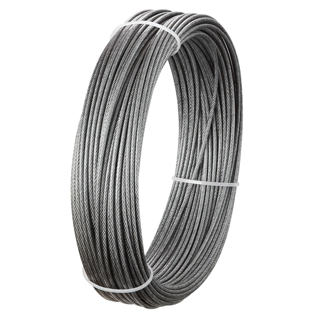 Plieninis trosas su priedais VEVOR QD304PVC-019, 35,1 m