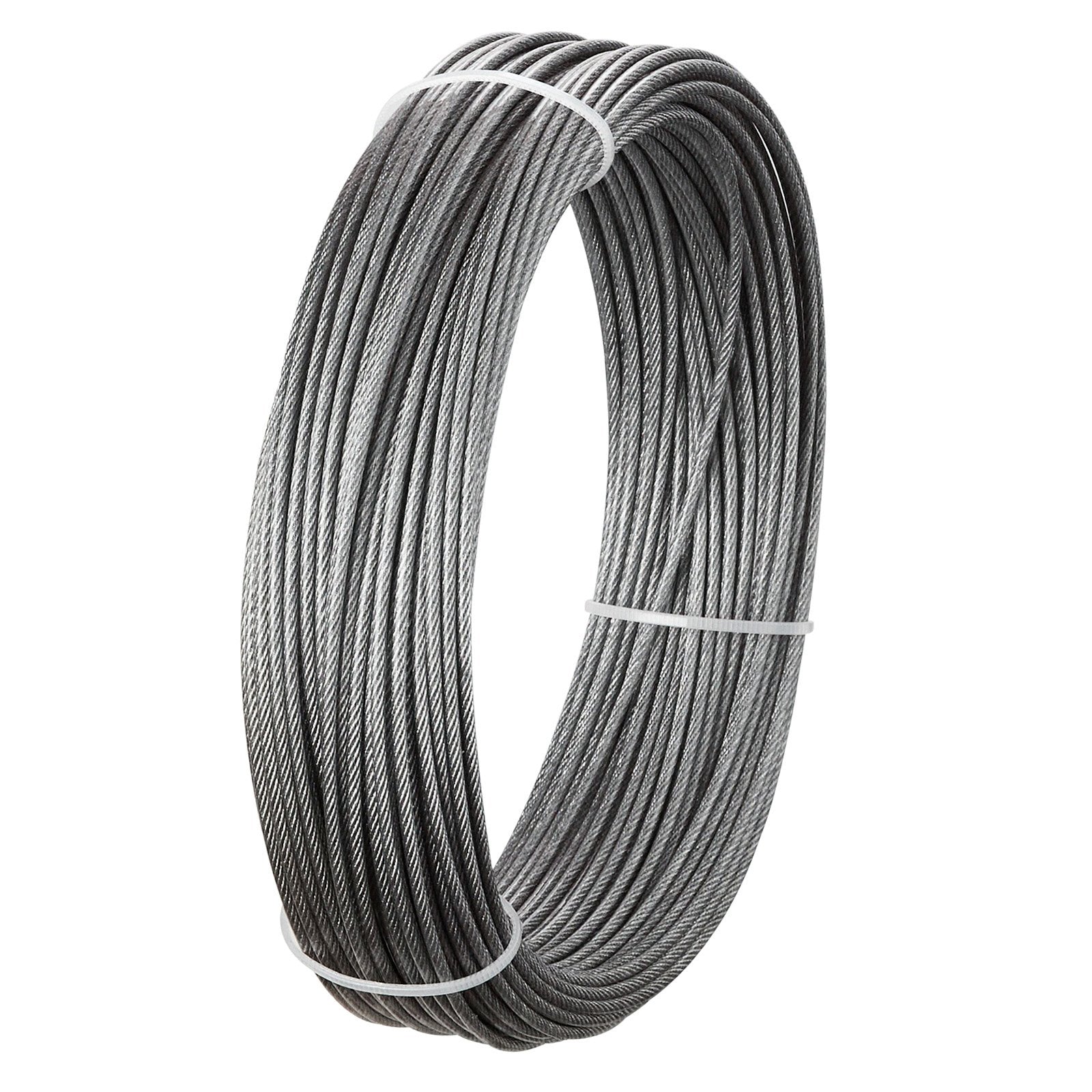 Plieninis trosas su priedais VEVOR QD304PVC-019, 35,1 m