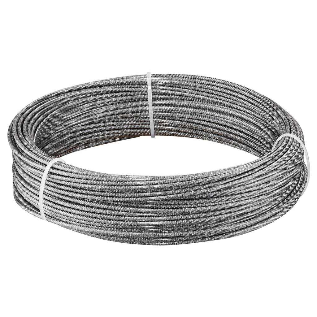 Plieninis trosas su priedais VEVOR QD304PVC-019, 35,1 m
