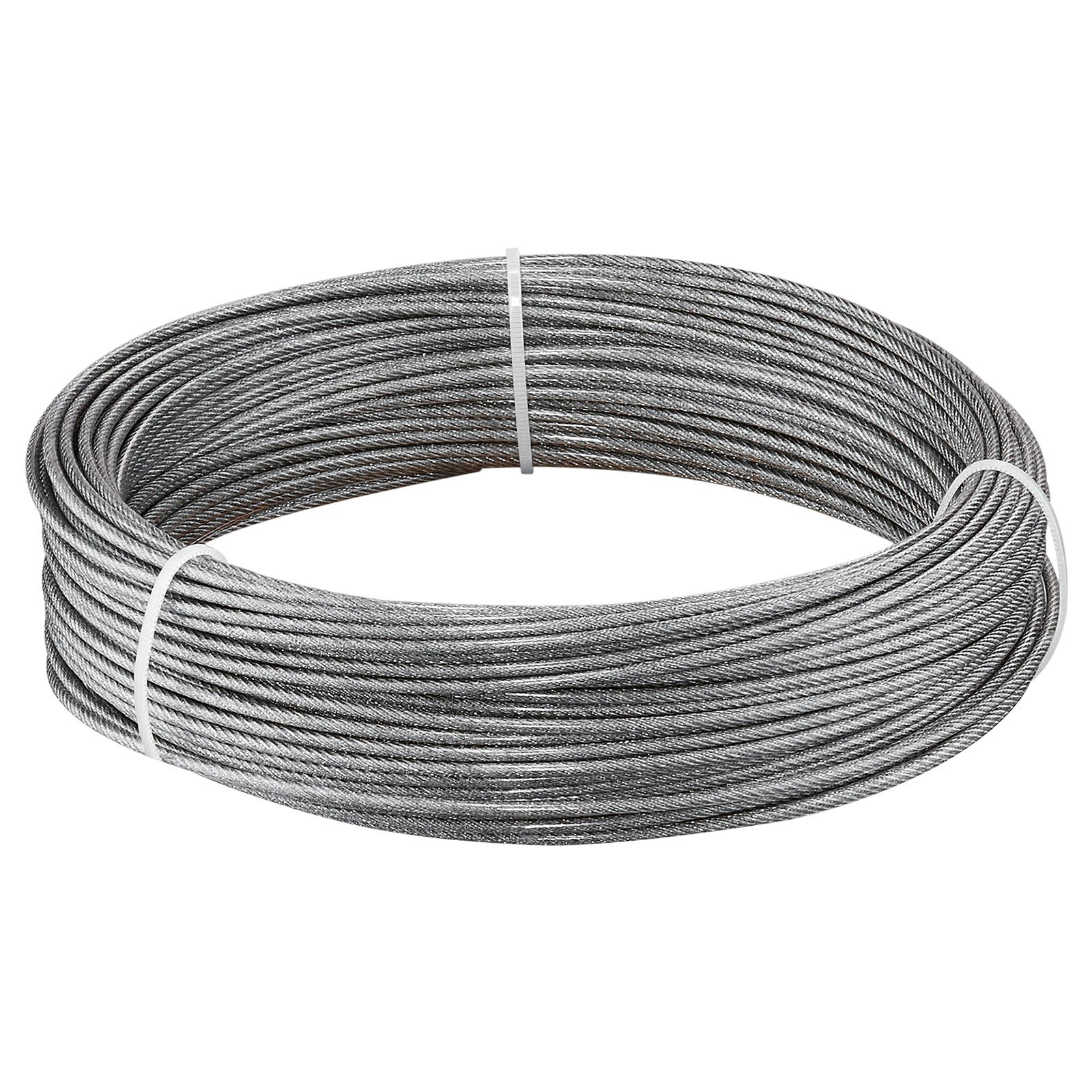 Plieninis trosas su priedais VEVOR QD304PVC-019, 35,1 m
