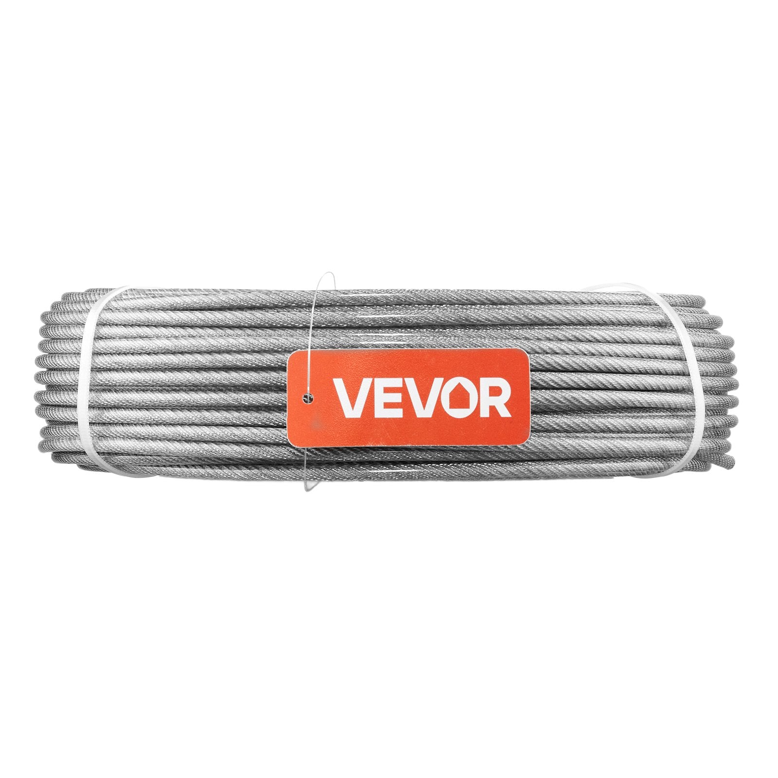 Plieninis trosas VEVOR QD304PVC-024, 61 m ilgio