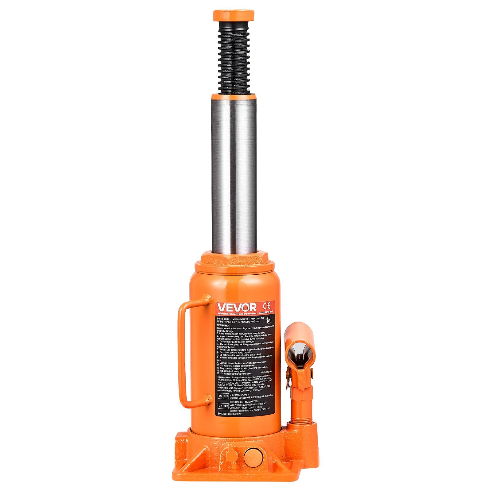 Hidraulinis domkratas VEVOR MR012, 12 t