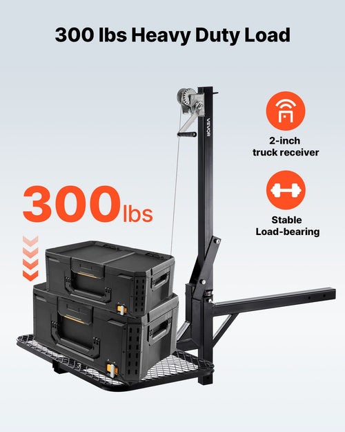 Automobilinis žvėrienos keltuvas VEVOR HXCZDJ-17, 136 kg keliamoji galia