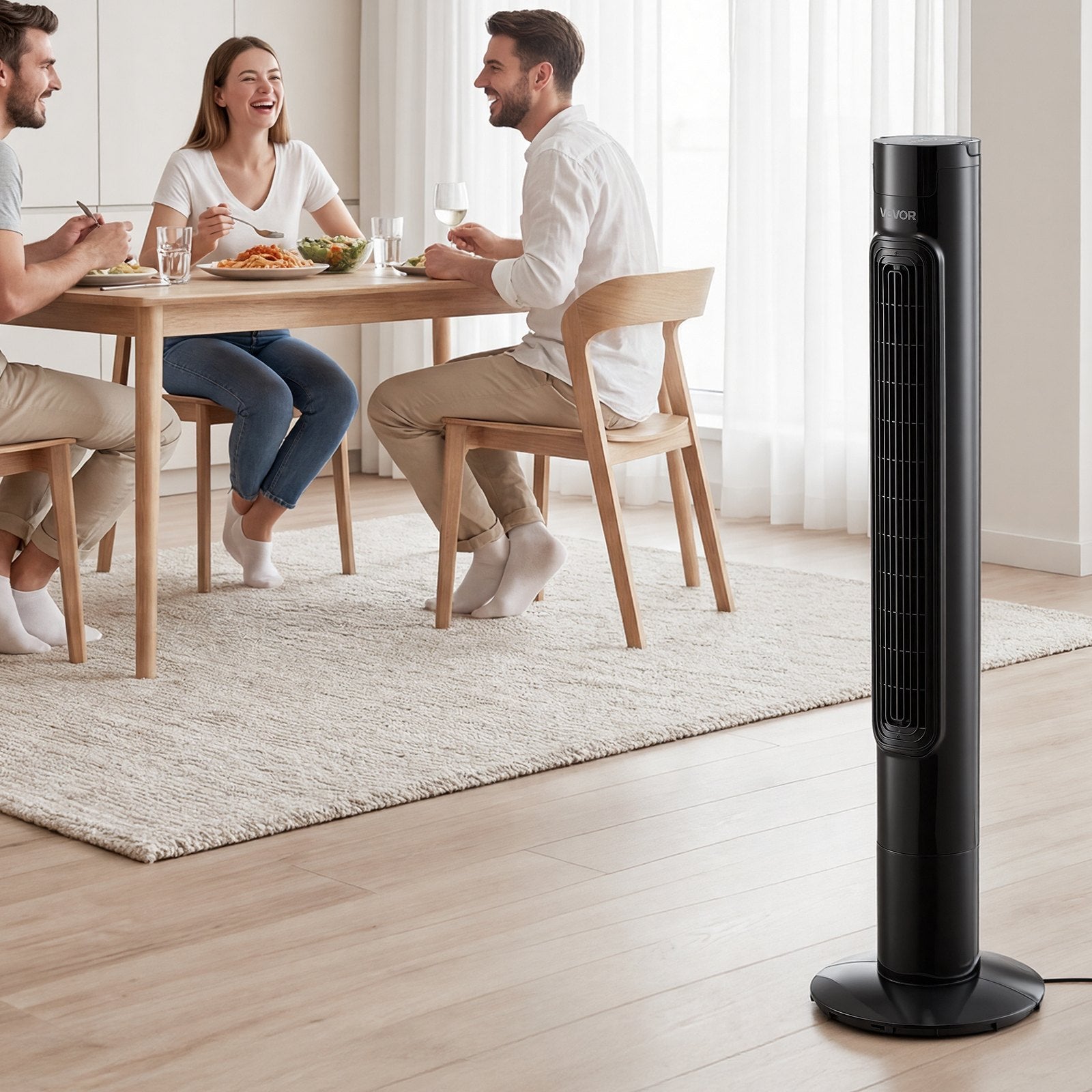 Bokštinis ventiliatorius VEVOR LG38-01R, 50 W